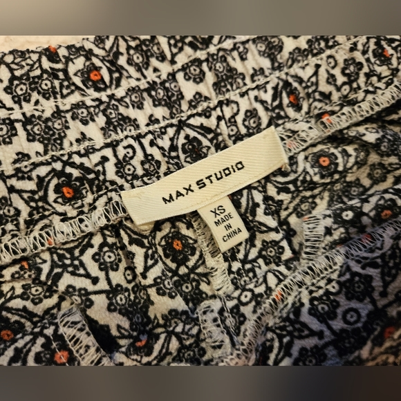 Max Studio Printed Pants XS - Picture 6 of 10